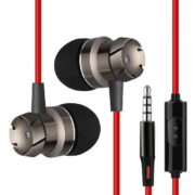 HUINIU In-ear Head phone 3.5mm Stereo Headset Build-in Microphone Sport Earphone MP3 PC Gaming Auriculares for IOS Android Phone
