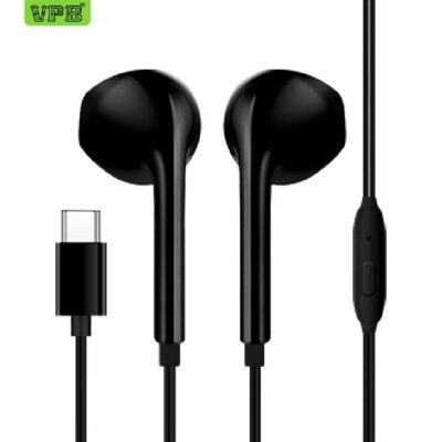 VPB USB Type-C Earphones Wired Control With Microphone Type C headset USB-C Earbuds For LeEco Le 2 / Max/ Pro for Xiaomi
