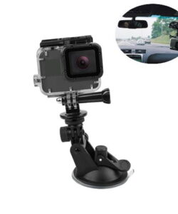 SHOOT Mini Action Camera Suction Cup for GoPro Hero 7 5 6 4 Sony SJCAM SJ7 Yi 4K H9 Go Pro 7 Mount Window Glass Sucker Accessory