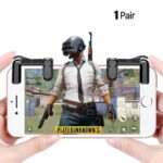 Yoteen Mobile Phone Shooting Game Fire Button Aim Key Buttons L1 R1 Cell Phone Game Shooter Controller for Android IOS Joystick
