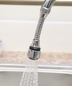 Faucet Splash Nozzle ABS Plastic Faucet Splash Nozzle Rotatable Water-saving Shower Bath Valve Filter Devices Two Water-outlet