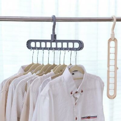 Multi-port Support Circle Clothes Hanger Clothes Drying Rack Multifunction Plastic Scarf Clothes Hangers Hangers Storage Racks