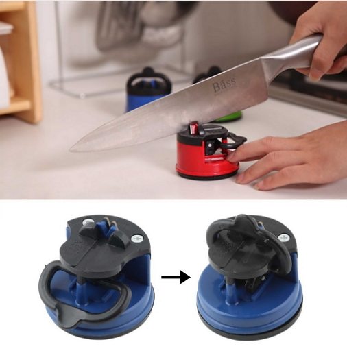 Chef Pad Knife Suction Sharpener Secure