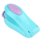 Useful Blue Mini Portable ABS Handheld Heat Sealing Machine Plastic Bag Sealer Seal Tool Store Stylish Kitchen Tools
