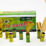 4X Fly Sticky Paper Strip Mosquitos Catcher Flying Insect Control Non Toxic Flying Insect Catcher