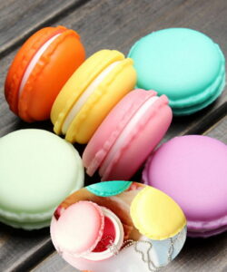 Set of Hot Fashion Sweet Macarons Storage Box Candy Color For Jewelry Earring Outing Boxes Living Essential