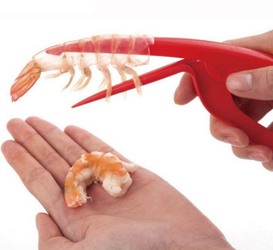 3 Steps Quick Shrimp Peelers Deveiners Peel Prawn Shell Seafood Tools Resturant House Kitchen Easy Use