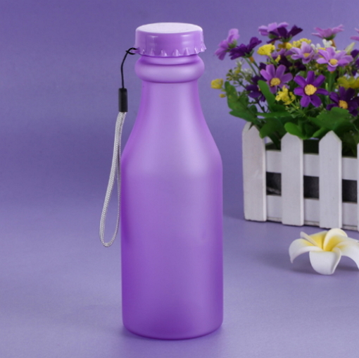 550ml Portable Unbreakable Plastic Water Leak-proof Bike Sports  Bottle for Outdoor