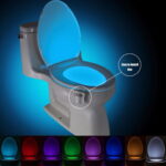 8 color Toilet LED Lamp