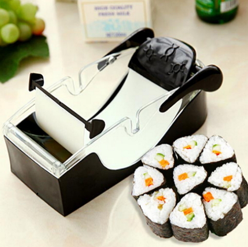 Perfect Sushi Roller Mould Easy Sushi Maker Mochi Cutter Roll DIY Kitchen Perfect Magic Cooking Tools