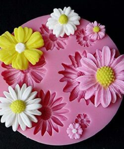 Flower Silicone Mold Fondant sugarcraft Cake Candy Pastry Baking Tool Mould cake decorating tools baking supply