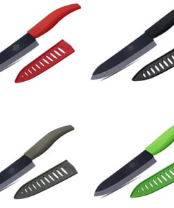 3 Inch Ceramic Knife Blade Ergonomic Handle Kitchen Fruit Paring Gift Knife Japanese Sashimi Cooking Tool