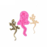 Gadgets - gecko Lizard Flexible Silicone Mold Polymer Clays, Food Safe, Fondant, Chocolate, Sugar Art, Candy, Gum Paste -Mold