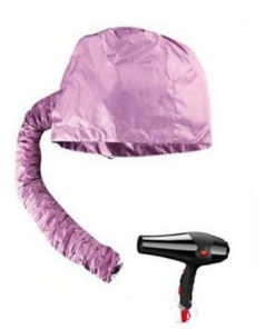 Home Barbershop Hair Dryer Bonnet Caps Soft Hood Attachment Haircare Women Salon Hairdressing Hat Perm Helmet Hair Steamer