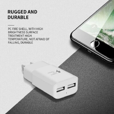 QC 3.0 Dual USB Charger Adapter EU/US Plug 25W max Travel Wall Quick Charge 3.0 Charger 2 USB ports Fast charging For cell phone