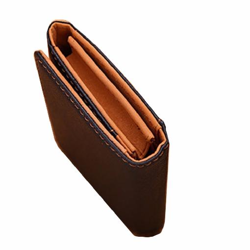 Brand Leather Men Wallet Coin Pocket Korean Card Holder High Quality Hasp Male Purse Carteira