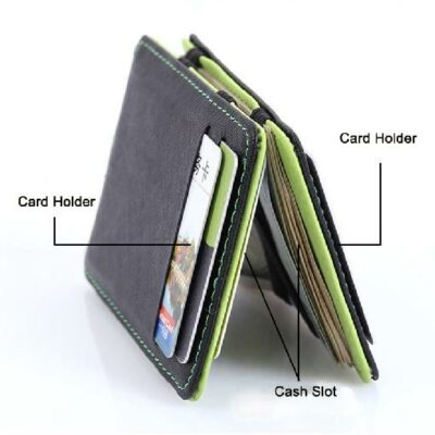 Minimalist Men Wallet Rfid Slim Card Organizer Purse Magic carteras Minimalista