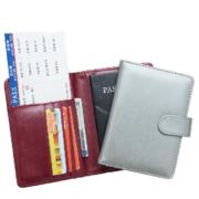 Leather Passport Cover Men Travel Passport Holder Cover Russian Passport Wallet for Document