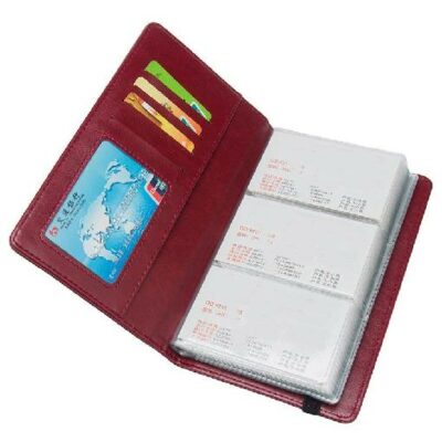 120 Cards Business Card Holder Wallet Credit Card Cover Bags Travel Card Organizer Bags Porte Carte