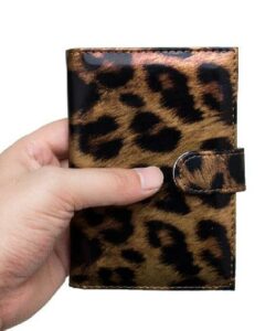 Passport Cover Leather Passport Holder Fashion Travel Wallet Credit Card Holder Document Wallet Case